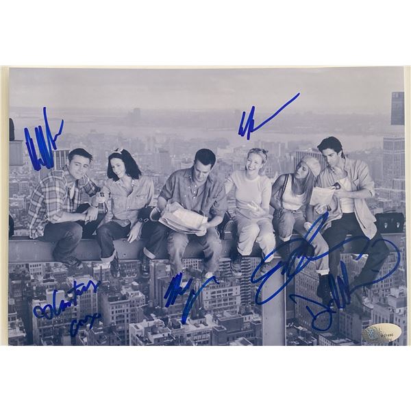 Friends cast signed photo