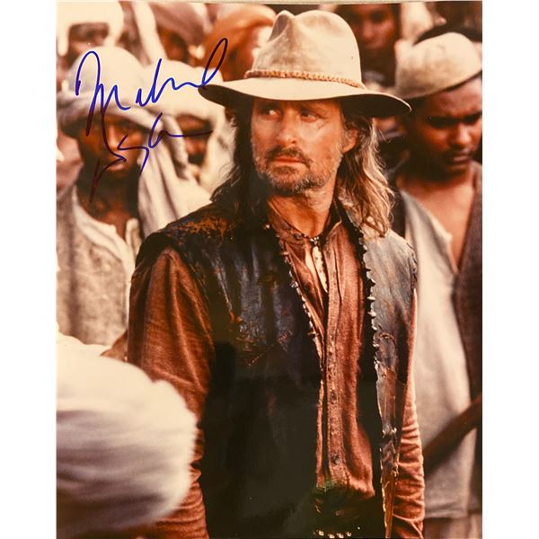 The Ghost and the Darkness Michael Douglas signed movie photo