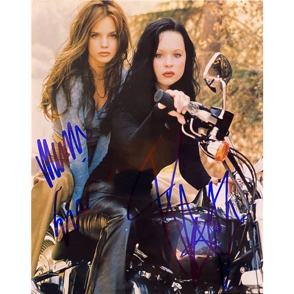 American Beauty Mena Suvari and Thora Birch signed movie photo