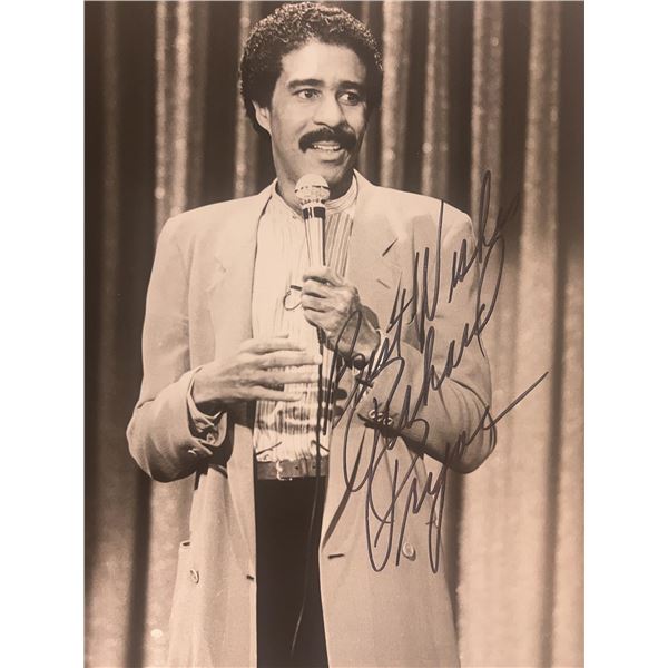 Richard Pryor signed photo