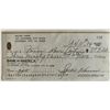 Image 1 : Goldie Hawn signed check. GFA authenticated.