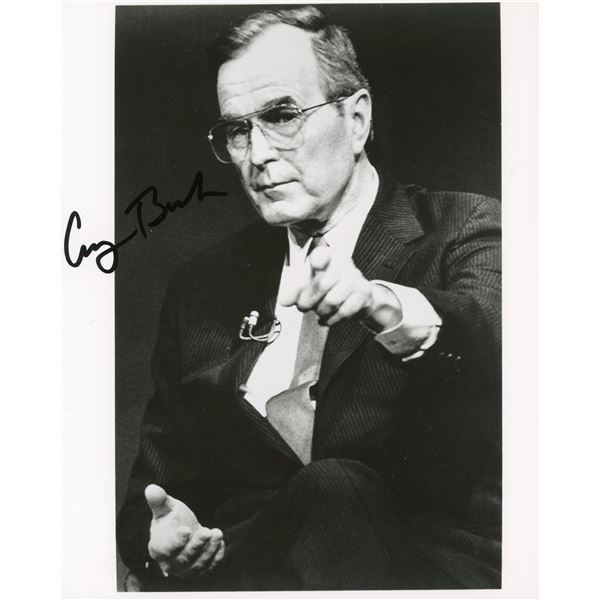 George H.W. Bush signed photo