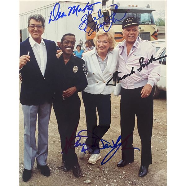 The Rat Pack and Shirley MacLaine signed photo