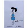 Image 1 : Hanna Barbera original signed Betty Rubble Sketch