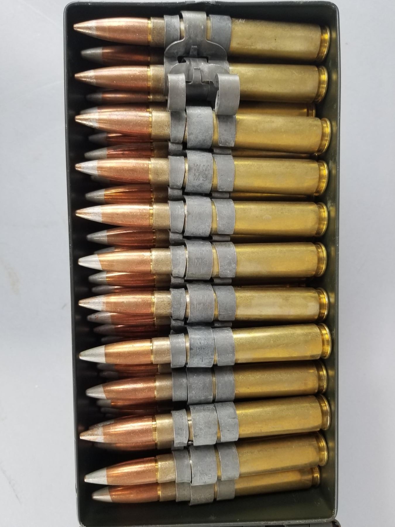 .50 Cal API - Ammo - 100 Linked Rounds
