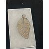 Image 2 : 925 Sterling Silver Filligree Leaf Pendant