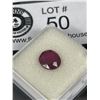Image 2 : Natural Ruby3.28 ct 9.22 x 7.97x 4.22mm Oval Cut-VS-Madagascar.GF Treatment