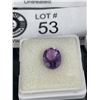 Image 2 : Dark Amethyst 2.93ct 10.02 x 8.18 x 5.80mm Oval Cut- Loupe Clean- Africa- Untreated