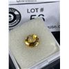 Image 2 : Natural Citrine 1.79 ct 8.02 x 5.22mm Round Cut- Loupe Clean- Brazil Untreated