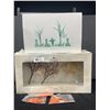 Image 1 : Department 56 Season's Bay Collection. Set of 4 Autumn Trees.Plus Village Accessories.