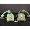 Image 2 : Lot of 2 Vintage Rotary Dial Telephones
