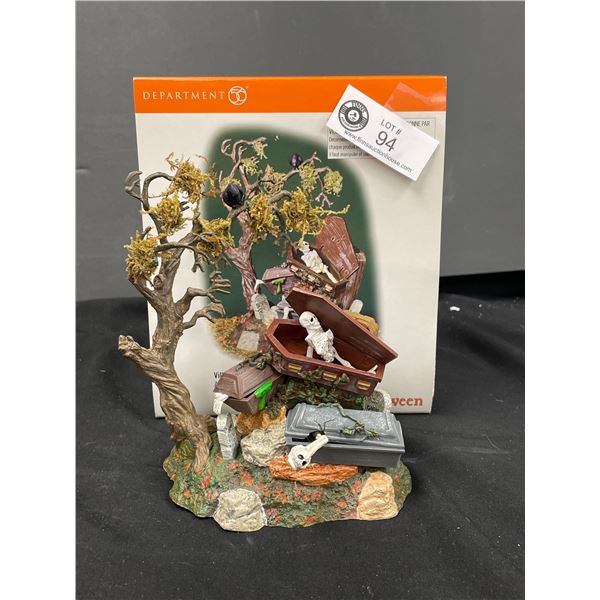 Department 56 Halloween Accessories"Animated Haunted Graveyard"