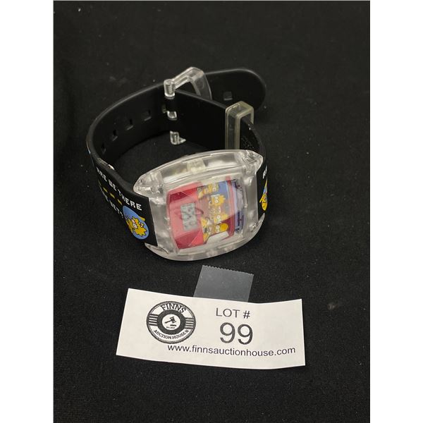 The Simpsons Cartoon Digital Watch Working
