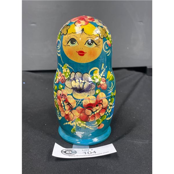 Set of 5 Russian Nesting Dolls.