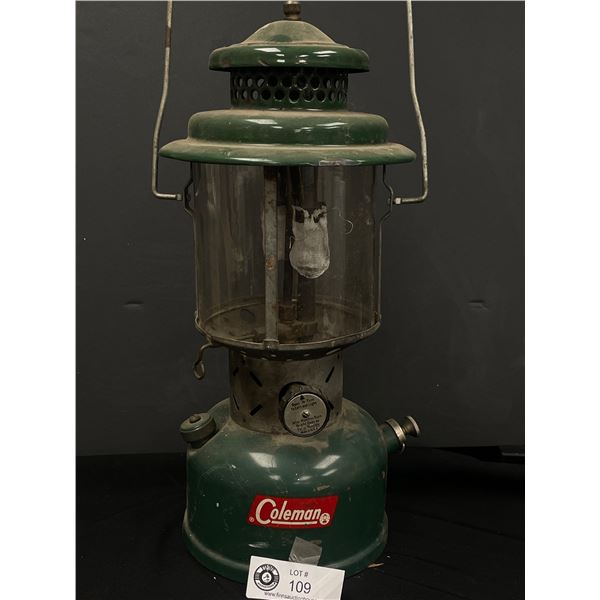 Vintage Coleman Lantern As Found