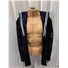 Image 2 : Vintage Canadian Navy Jumper Worsted Serge 1963  41-42 " Chest