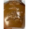 Image 8 : 1920's Small English Doulton Lambeth Stoneware Salt Glaze Two Tone, Brown and Tan Pottery Whiskey Ju