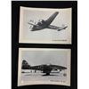 Image 2 : Lot of 6 WWII Airplane Photos.3 American, 3 German