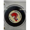 Image 2 : Joe Sakic Rookie Card. Plus Quebec Nordiques Puck