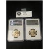 Image 1 : NGC Encapsulated President Coins 7th/ 13th