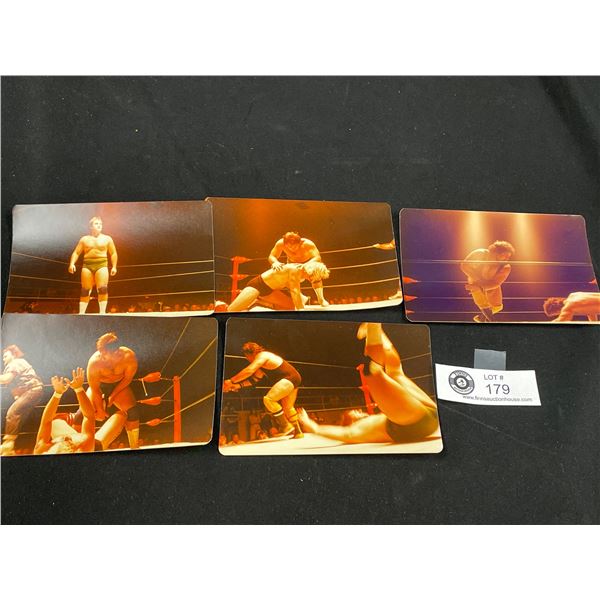 5Vintage Wrestling Photos " Dannyo" Etc