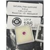 Image 1 : Natural Pink Sapphire 0.52 ct 4.55 x 2.87mm Round Cut-VS-Madagascar