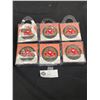 Image 2 : Lot of 6 1972 Team Canada Pucks. 4 Players, 1 Coach and 1 Baccardi Gold Puck. In Packages