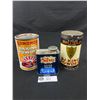 Image 1 : Lot of 3 Vintage Household Tins. 2 Baking Powder and 1 Silver Polish