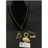 Image 1 : Beautiful Jewelry Lot. Necklace and 5 Brooches