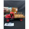 Image 2 : NIB 1918 Mack AC Bulldog Flatbed Truck Locking Bank 1:32 Scale