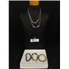 Image 1 : Nice Jewelry Lot. 2 Bead Necklaces and 3 Bracelets
