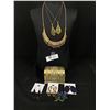 Image 1 : Costume Jewelry Lot. With Little Treasure Chest Box, and Gorgeous Necklace