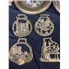 Image 2 : Nice Lot of Collectible Brass Lot. Buttons,Plates,Teapots Etc