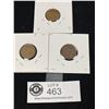 Image 2 : Lot of 3 Canadian Pennies 1933,1934 and 1936
