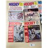 Image 2 : Lot of 6 Hockey Illustrated Magazines. From 1967-68  Gordie Howe, Bobby Hull Etc