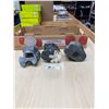 Image 2 : Lot of 3 Plaster Statues of Inuit People