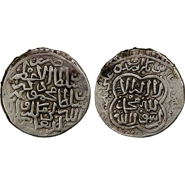 TIMURID: Sultan Mahmud, 1st reign, 1460-1461, AR tanka (5.02g), ND, VF