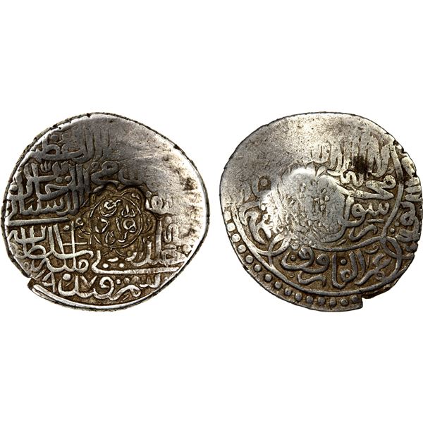 SHAYBANID: Muhammad Shaybani, 1500-1510, AR tanka (4.71g), Samarqand, AH907