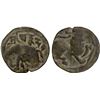 Image 1 : HINDUSHAHI: Vakka Deva, 9th/10th century, AE jital (2.45g), VF