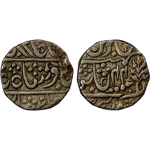 KARAULI: Manak Paul, 1772-1817, AR rupee (11.19g), year 44, VF