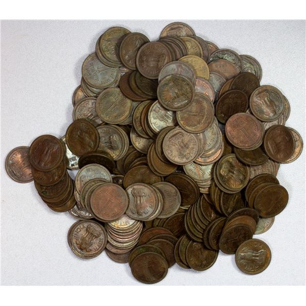 INDIA: LOT of 203 coins