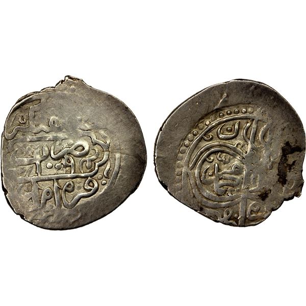 OTTOMAN EMPIRE: Mehmet III, 1595-1603, AR eastern dirhem (2.60g), Qara Amid (Kara Amid), AH1009 (sic