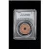 Image 2 : BELGIAN CONGO: Leopold II, 1885-1909, AE 5 centimes, 1888/7, PCGS graded MS64 RB