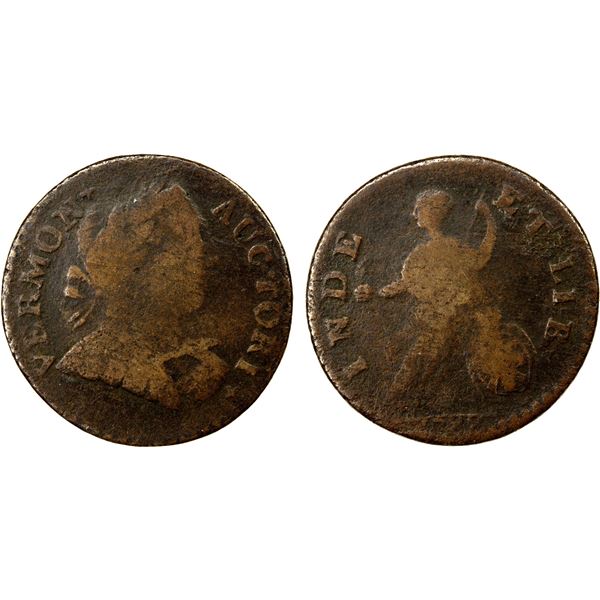 UNITED STATES: Colonial, Vermont, 1788, Good