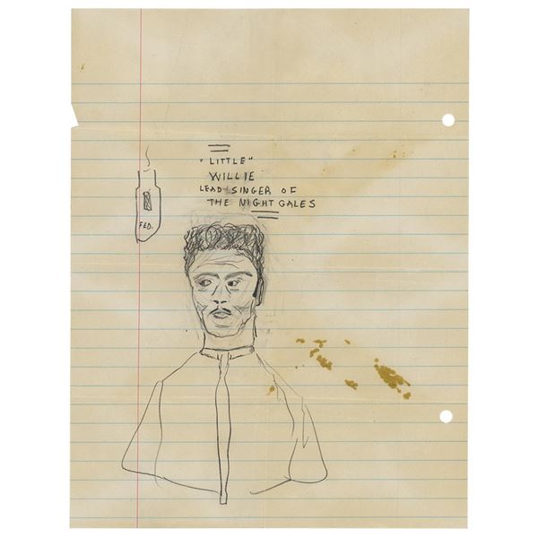 Bob Dylan Original Sketch