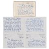Image 2 : Edie Sedgwick: Alice Sedgwick and Lily Saarinen (9) Handwritten Letters with Original Photograph of 