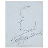 Image 2 : Alfred Hitchcock Signed Photograph (Taken and Initialed by Andy Warhol) and Typed Letter Signed