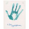 Image 1 : Beatles: George Harrison Signed Hand Print