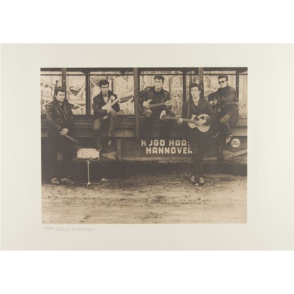 Beatles: Astrid Kirchherr Signed Limited Edition Print