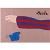 Image 1 : Beatles, Ringo's Arm, and The Dreadful Flying Glove production cels from Yellow Submarine